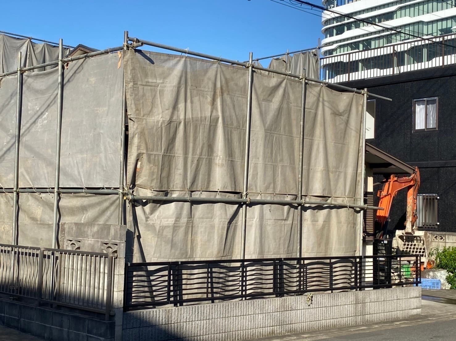 千葉県千葉市稲毛区穴川 解体工事 解体費用190万円